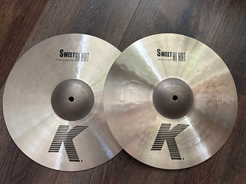 Zildjian 14" K Series Sweet Hi-Hat Cymbals (Pair) 2018 - Present - Traditional image 1