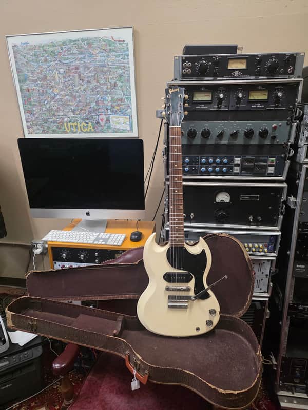 Gibson Les Paul/SG Junior Solidbody Electric Guitar 1962 - Factory Polaris White