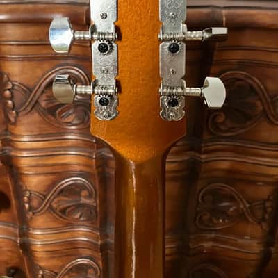 Rare Klira Parlor Guitar Calypso/Triumphator JUNIOR 1960s - Gold/Copper image 5