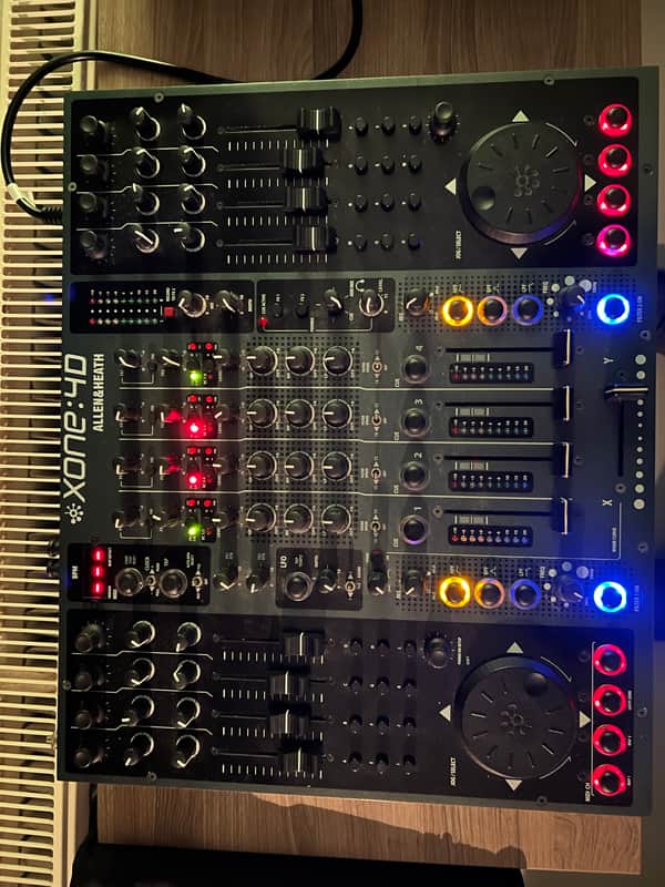 Allen & Heath XONE:4D Universal DJ Controller 2010s - Black image 1
