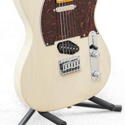 2005 Melancon Pro Artist T Telecaster in Transparent White. 6.6lbs image 11