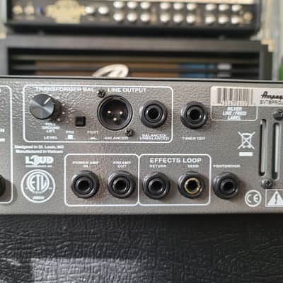 Ampeg SVT-6 PRO 1100-Watt Bass Amp Head 2005 - 2006 - Black image 9