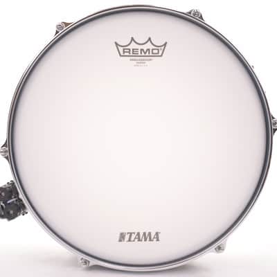 Tama MP1455ST 5.5x14" Mike Portnoy Melody Master Signature Steel Snare Drum 2026 Hammered Black image 5