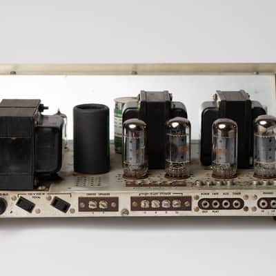 Fisher X-100-B Stereo Integrated Tube Amplifier - EX Working w/ orig Manuals image 3