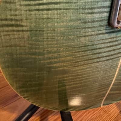 PRS Santana Retro Top 10 2018 - Trampas Green image 7