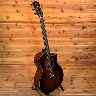 Taylor 324ce Baritone-6 Limited Acoustic Guitar - Natural image 2