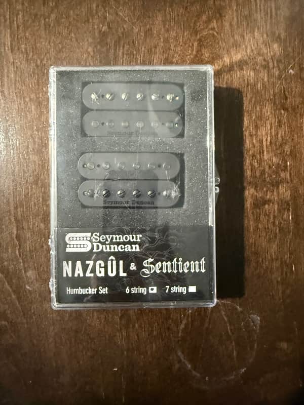 Seymour Duncan Nazgûl / Sentient Humbucker Set 2010s - Black image 1