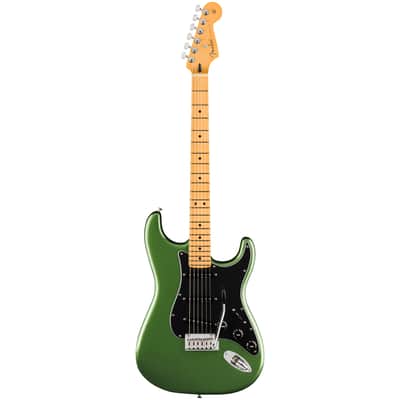 Player II Modified Stratocaster Maple Harvest Green Metallic Fender image 3