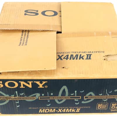 Sony Japan MDM-X4 MKII Mini-Disc Player Multitrack Recorder Project image 8