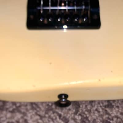 1987 Charvel Model 4 HSS with Rosewood  Fretboard  Pearl White electric guitar made in japan kahler tremolo image 3
