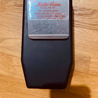 Conn multivider 1960s - red -Rare Octave Divider image 2