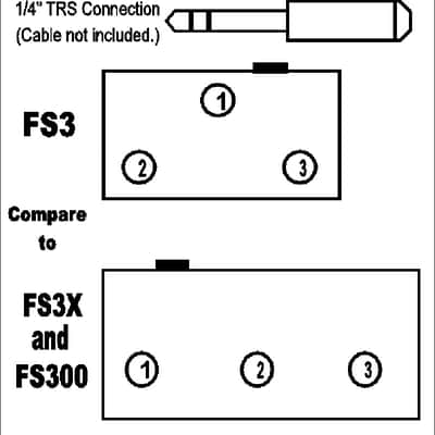3 Button Footswitch Pedal FS3X FS300 Eventide aux switch Newkirk FS3 image 5