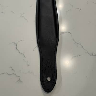 Minotaur Dave X Black Leather Guitar Strap Handmade in Europe New, David Gilmour image 3