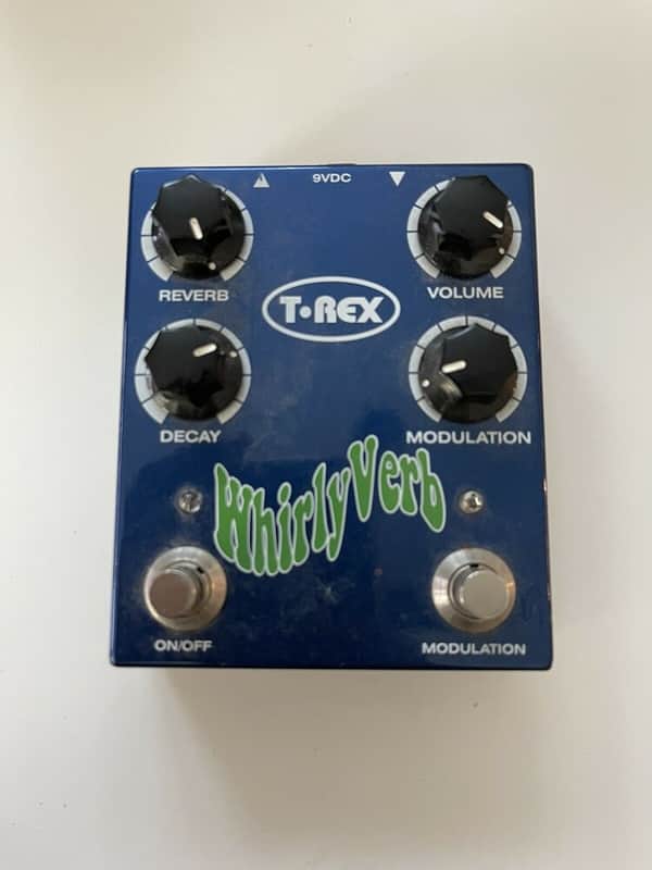 T-Rex Engineering Whirly Verb Digital Reverb Modulation Rare Guitar Effect Pedal image 1