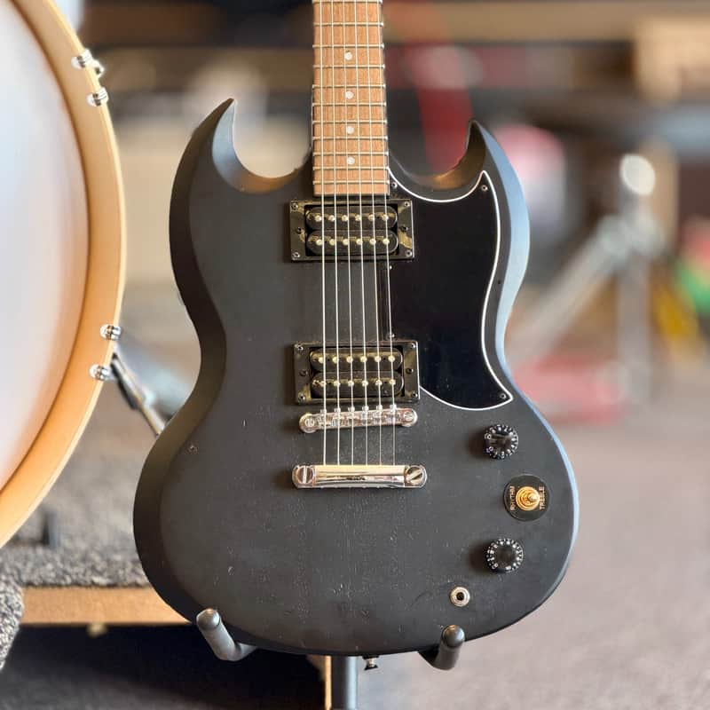 Epiphone SG Special Satin E1 Electric Guitar, Black image 1