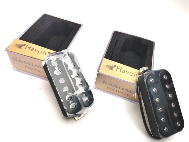 Havok Kashmir vintage output alnico 5 humbucker set image 1