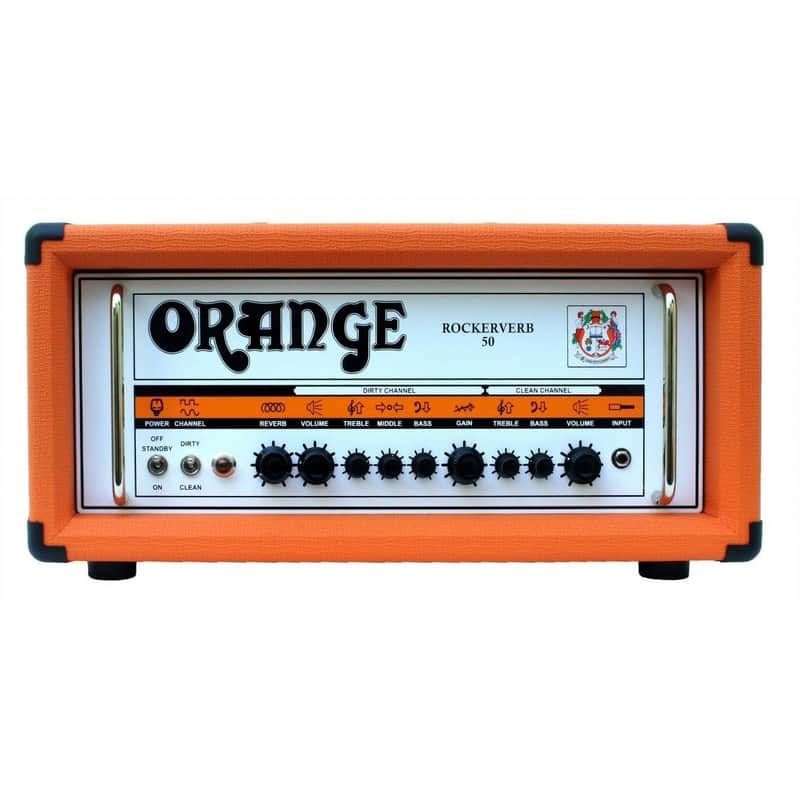 Orange Rockerverb 50 2-Channel 50-Watt Guitar Amp Head (2004 - 2009) image 1