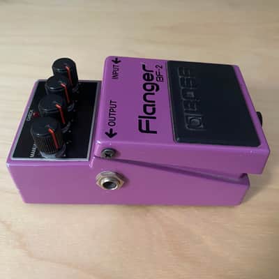 Boss BF-2 Flanger (Black Label) 1980 - 1984 - Purple image 4