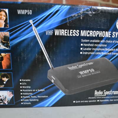 Audio Spectrum WMP50 wireless VHF guitar system image 1