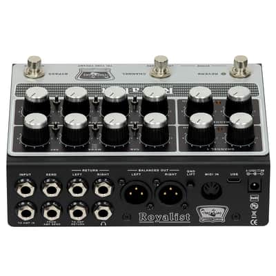 Tone King Royalist Tri-Tube Preamp 2026 - Black/Silver image 5
