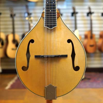 Bourgeois M5A A-Style Mandolin Natural w/Hard Case image 1