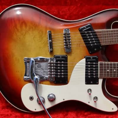 Mosrite Custom Octave Doubleneck 1981 Sunburst image 1