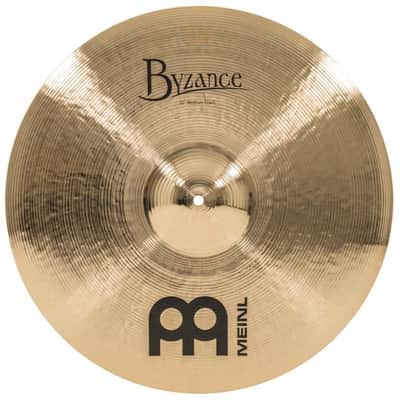 Meinl Byzance Brilliant Medium Crash Cymbal 20 image 1