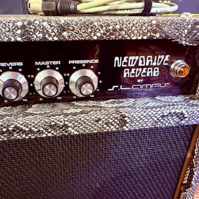 SL Amplification New Drive Reverb 50 Watts Combo 1x12” Custom Order (Tube Buffered fx loop) - Snake Skin Custom Tolex image 21