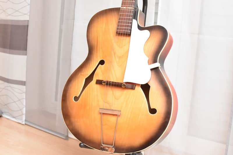 Rodebald Hoyer Bolero II – 1959 German Vintage Archtop Jazz Guitar / Gitarre Lindberg image 1