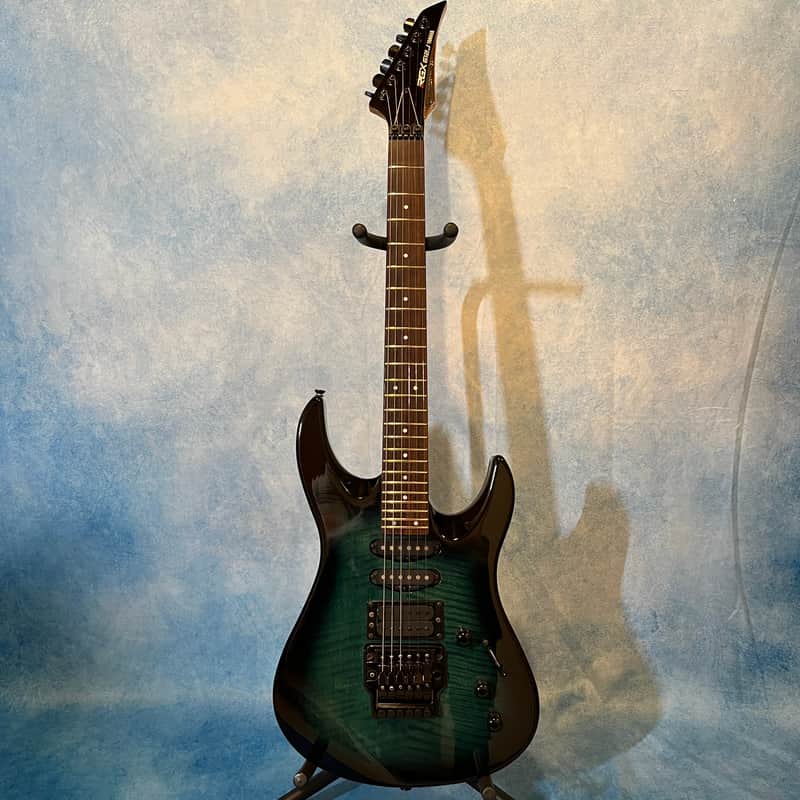 Yamaha RGX 612 J 1990s Green Burst | Reverb