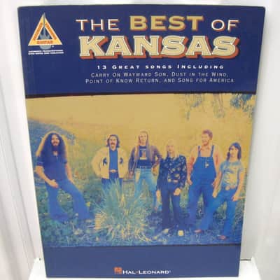 Kansas (band) Best of Sheet Music Song Book Songbook Guitar Tab Tablature image 1