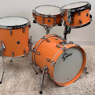 Gretsch 18/12/14/5x14" Brooklyn Drum Set - Exclusive Cameo Coral image 3