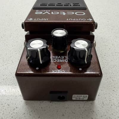 Boss OC-2 Octave (Black Label) 1989 - 1997 - Brown image 4