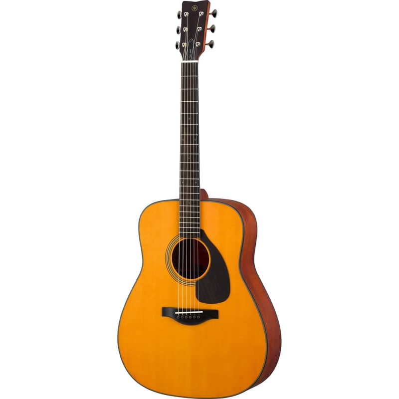 Yamaha FG5 Red Label Dreadnought Natural image 1