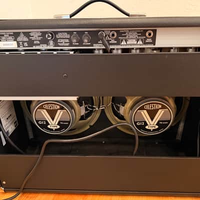 Fender '68 Custom Twin Reverb-Amp 2-Channel 85-Watt 2x12" Guitar Combo 2013 - Present - Black image 2