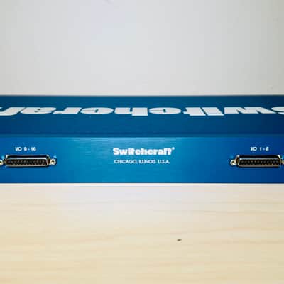 Switchcraft PT16MX2DB25 1RU XLR-to-DB25 Pass-Through Panel image 2