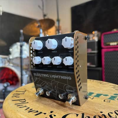 ThorpyFX Electric Lightning Chris Buck Signature Overdrive 2024 - Present - Black / Brown image 3