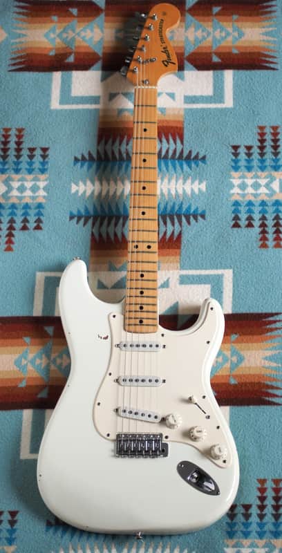 Fender Stratocaster 1974/75 Olympic White - Video! image 1