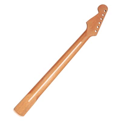 [Matte Finish] 22-Fret Guitar Neck Suit for ST Style Guitar - Maple Fretboard, Mahogany Neck & Peach Wood Tube (With Back Line), price include the import duty for US buyer image 10