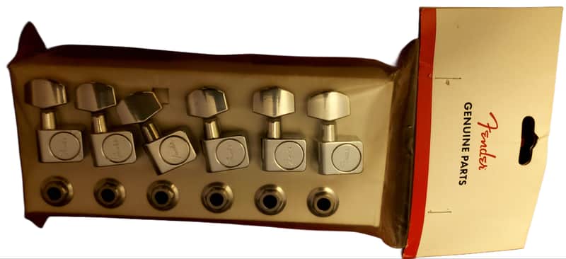 Fender Standard Tuners Standard Tuners 2022 - Chrome image 1