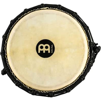 Meinl Headliner Rope-Tuned Djembe 8" Medium Black River image 3