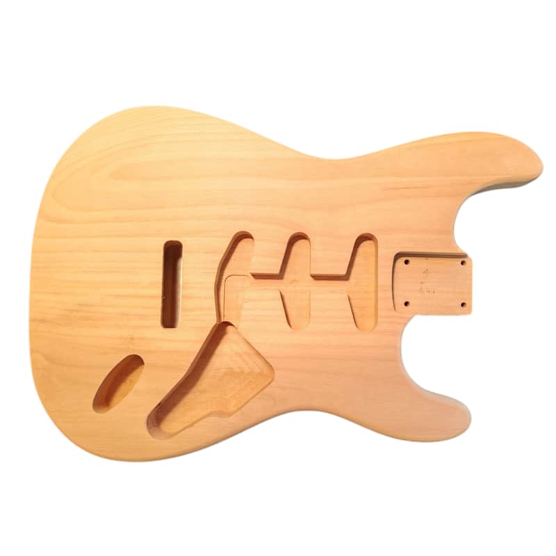 S-Style 2 piece Alder Body (Unfinished) image 1