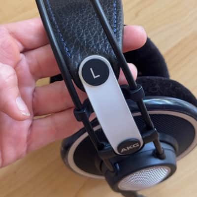 AKG K702 Varimotion Open-Back Studio Headphones 2010s - Black image 5