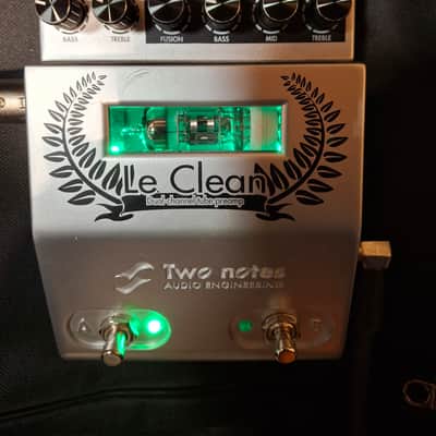 Two Notes Le Clean Dual Channel Tube Preamp 2010s - Silver image 6