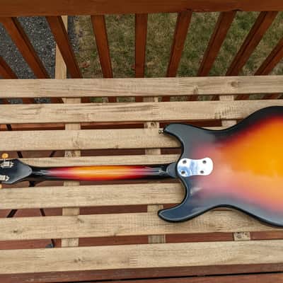 Mosrite The Ventures Mark V 1966/1967 Sunburst (Kurt Cobain Gospel Style) image 16