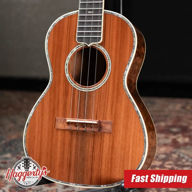 Martin Custom Shop Tenor Ukulele - Blistered Koa Gloss with Hardshell Case image 1