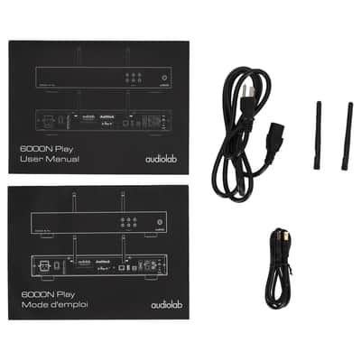 Audiolab 6000N Play Wireless Audio Streaming Player Play-fi, Airplay,Spotify BLK image 7