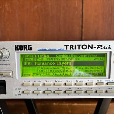 Korg Triton Rack Synthesizer/Sampler Workstation Ver 1.5.1 w/ power supply image 5