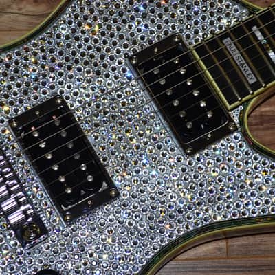Ibanez Paul Stanley Model PS10 Crystal Swarovski Rhinestone Customized image 5