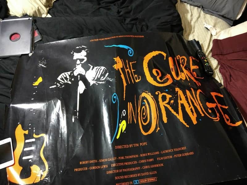 The Cure In Orange Original Print Movie Poster image 1